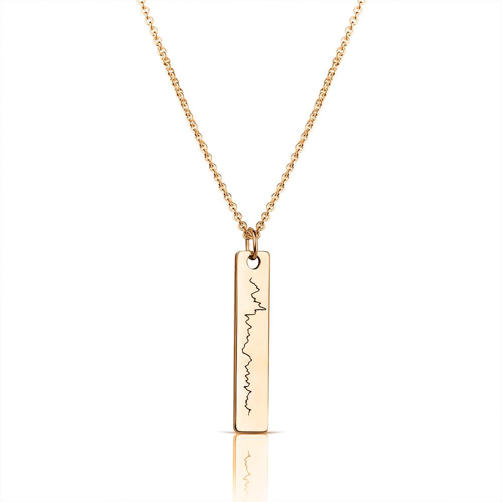 Mutterliebe - Heartbeat Collection - Kette mit CTG Gravur - SEVOLY