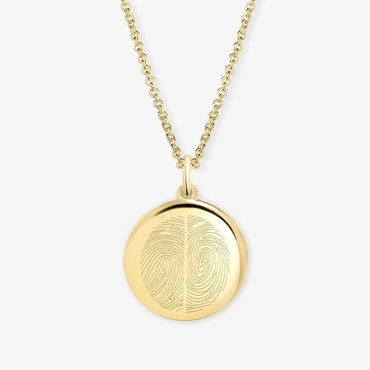 "Duo" Fingerabdruck Kette - SEVOLY