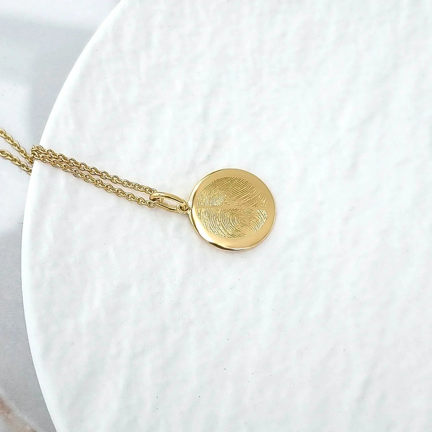 "Duo" Fingerabdruck Kette - SEVOLY