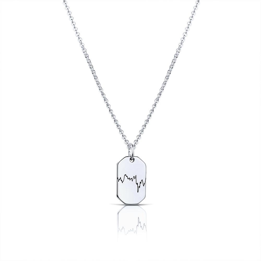 Memories - Heartbeat Collection - Kette mit CTG Gravur - SEVOLY