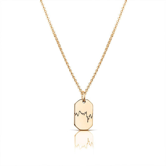 Memories - Heartbeat Collection - Kette mit CTG Gravur - SEVOLY