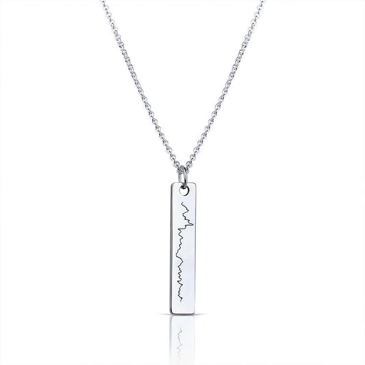 Mutterliebe - Heartbeat Collection - Kette mit CTG Gravur - SEVOLY