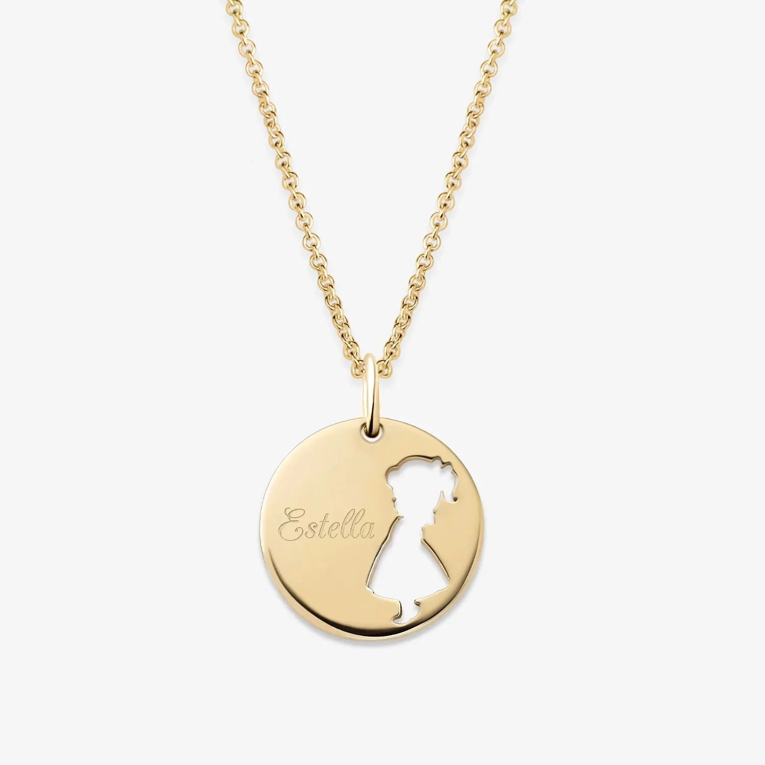 "My Girl" Personalisierte Namenskette mit Gravur - SEVOLY
