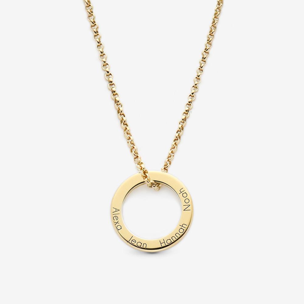 "Ring of Love" Personalisierte Familienkette mit Gravur - SEVOLY
