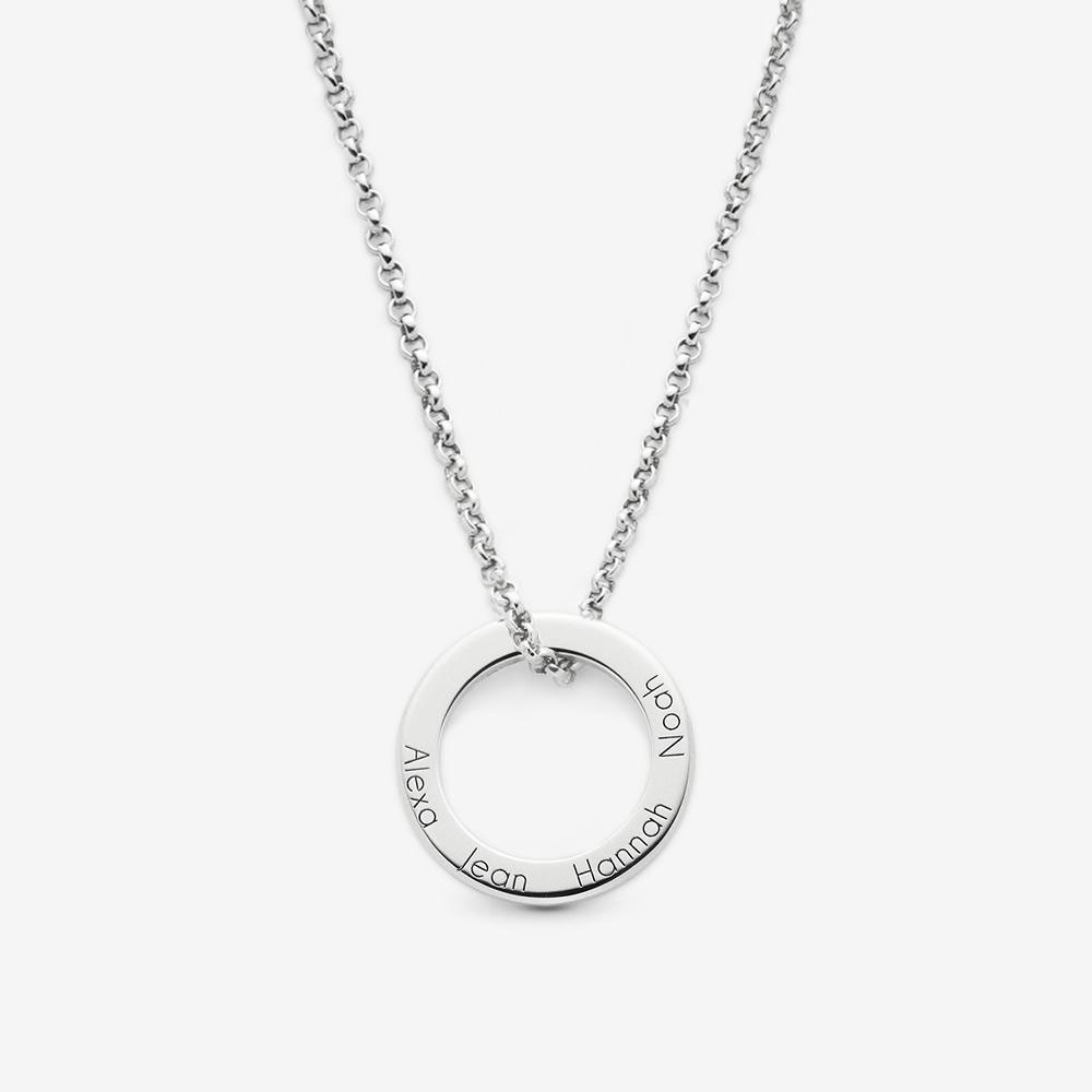 "Ring of Love" Personalisierte Familienkette mit Gravur - SEVOLY