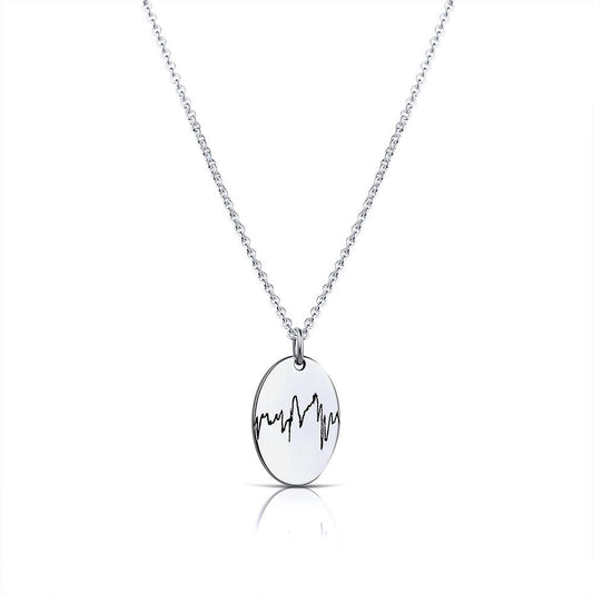 Unser ganzer Stolz! - Heartbeat Collection - Kette mit CTG Gravur - SEVOLY